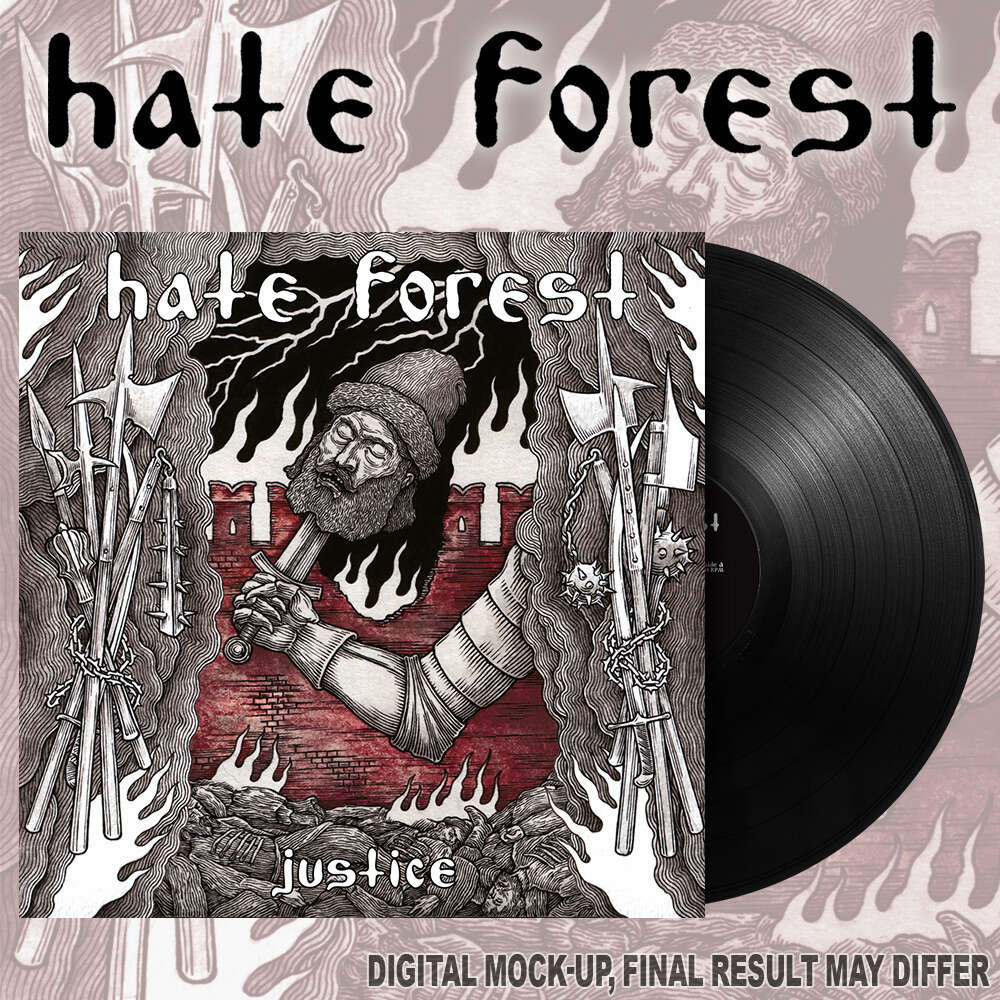 HATE FOREST "Justice"   12 ''LP