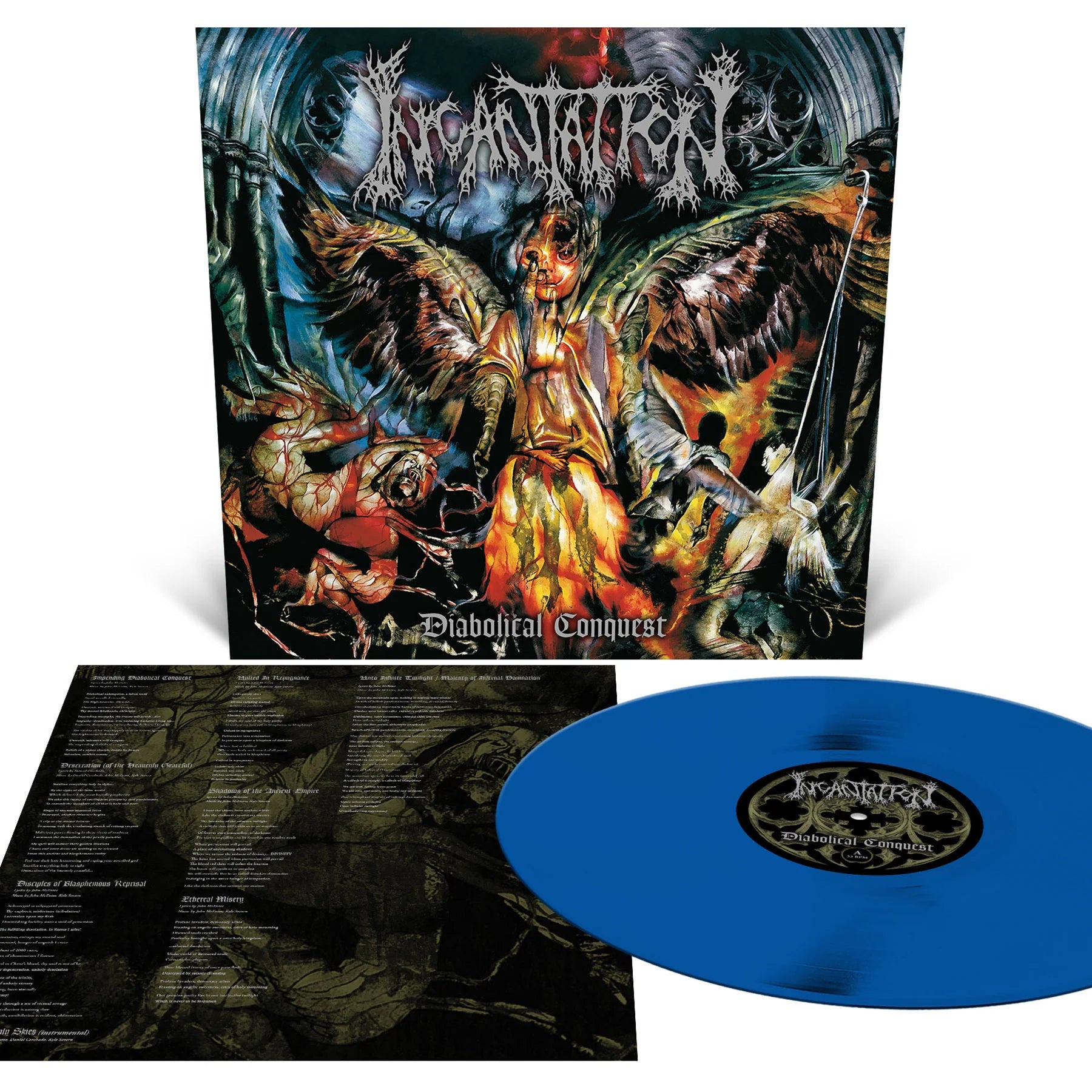 INCANTATION  "Diabolical Conquest"   12'' LP