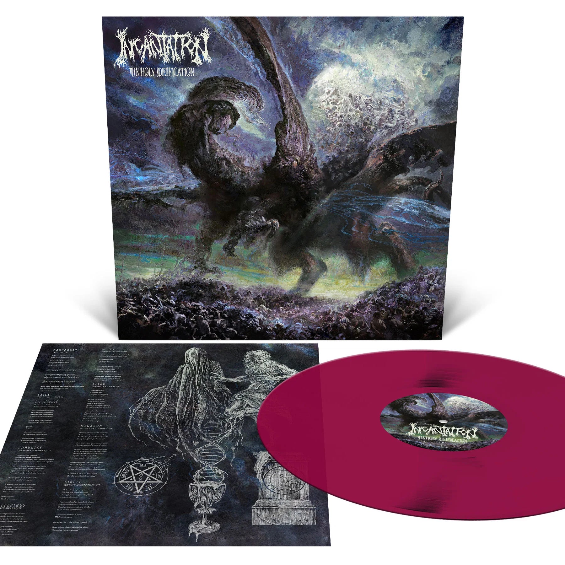 INCANTATION  "Unholy Deification"   12'' LP