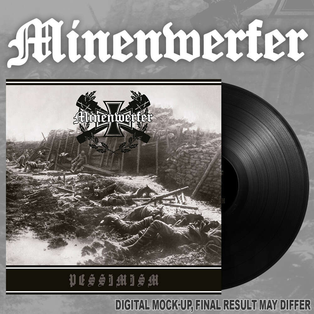 MINENWERFER "Pessimism"  10' Black Vinyl