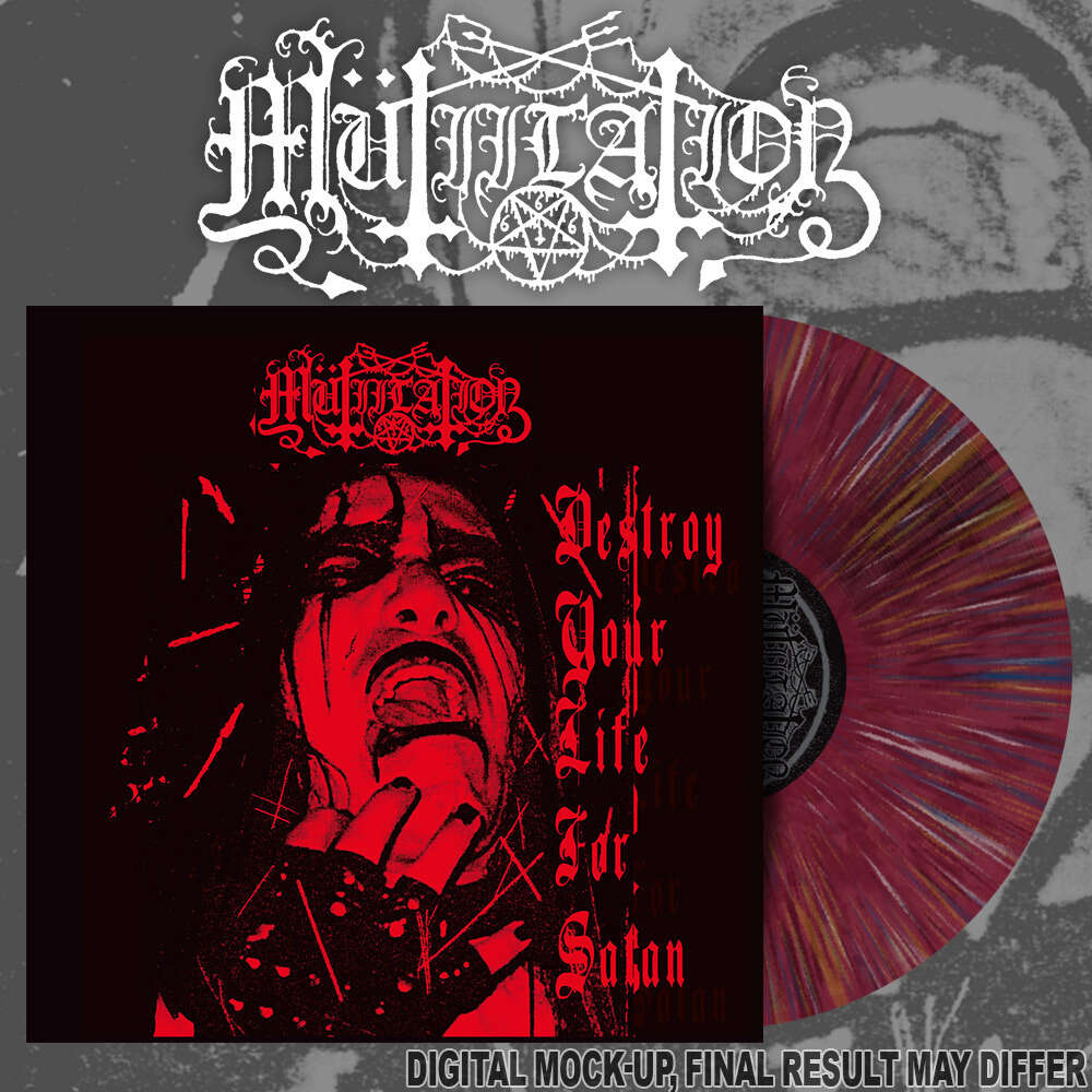 MUTIILATION "Destroy your Life for Satan" 10'' LP