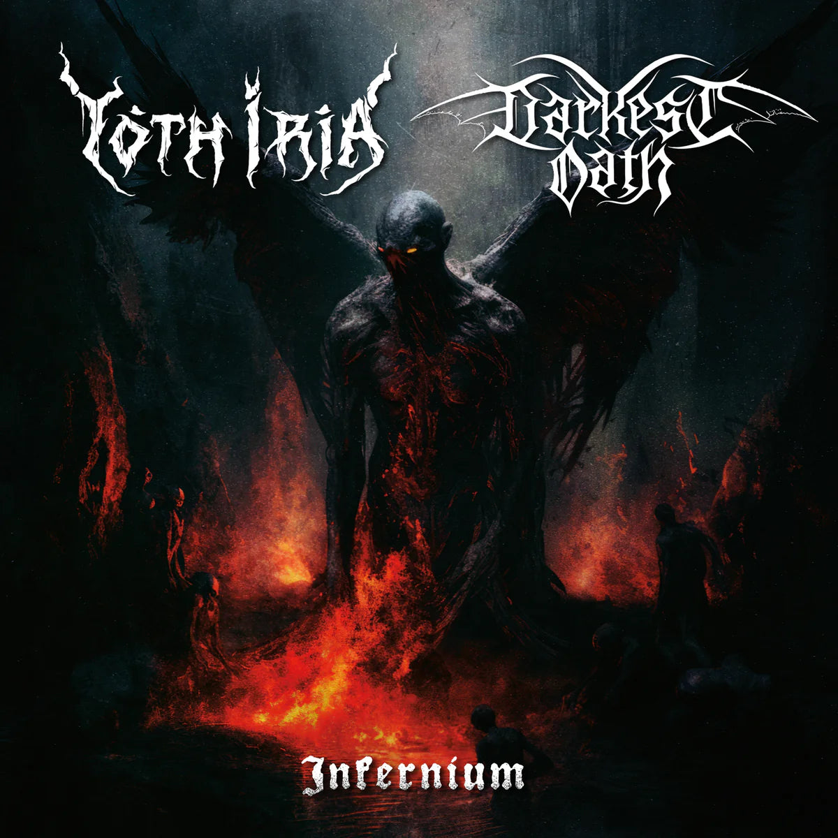 YOTH IRIA / DARKEST OATH "Infernium" 7''EP