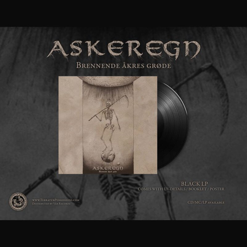 ASKEREGN  "Brennende Aakres Groede"  12" LP