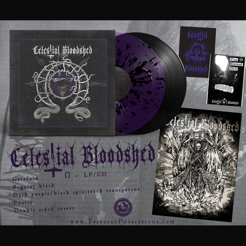 CELESTIAL BLOODSHED  "Omega " Gatefold 12" LP