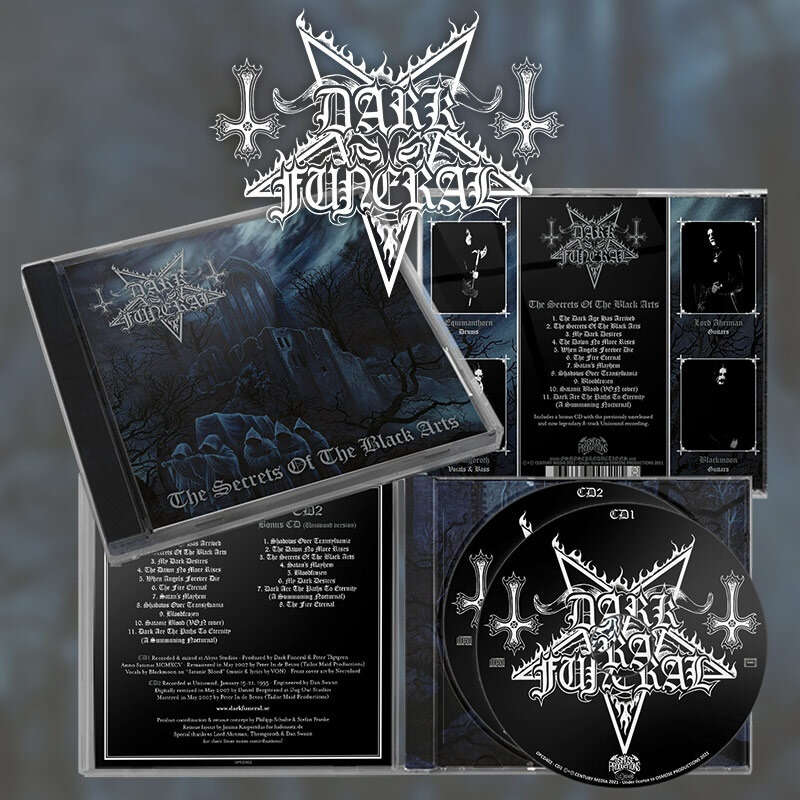 DARK FUNERAL "The Secrets of the Black Arts" CD