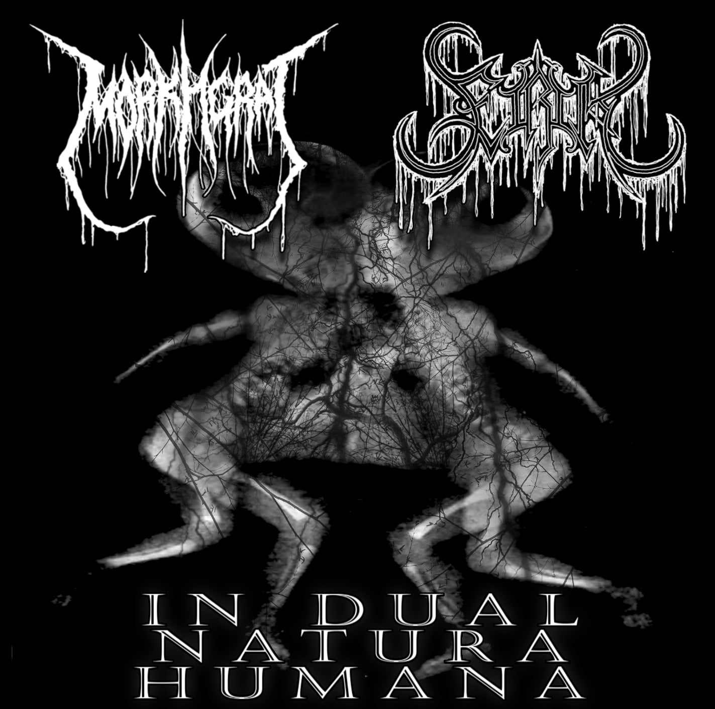 EIRIK / MORKHGRAT "In Dual Natura Humana" Split CD