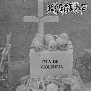 MASACRE "Ola de Violencia - Barbarie y Sangre en Memoria de Cristo"  12''LP