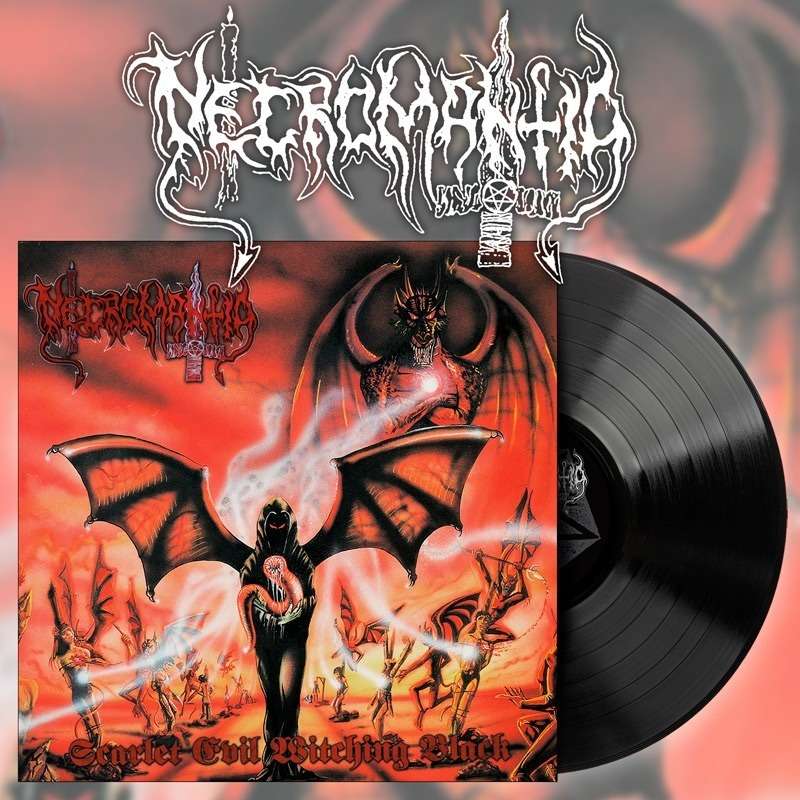 NECROMANTIA "Scarlet Evil Witching Black" 12'' LP