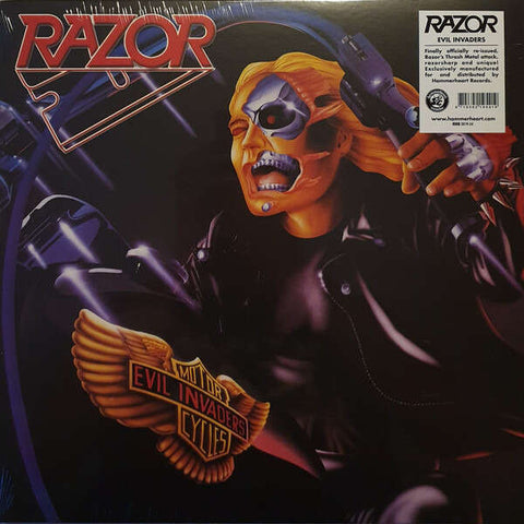 RAZOR "Evil Invaders" 12'' LP