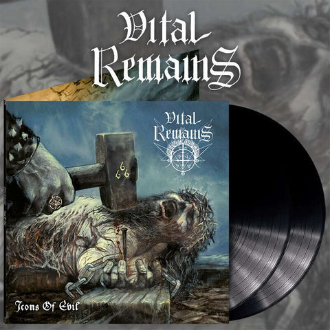 VITAL REMAINS "Icons Of Evil" Gatefold 2 x LP