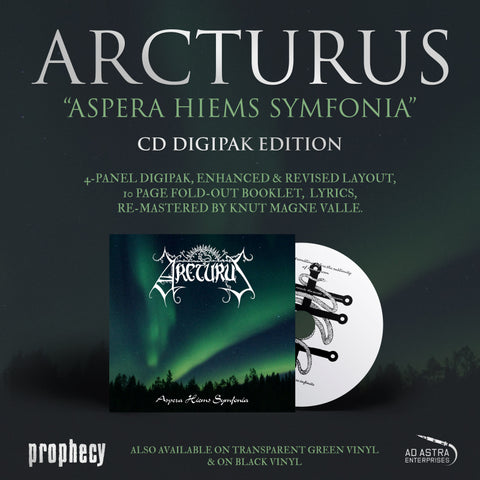 ARCTURUS  "Aspera Hiems Symfonia" CD Digipak