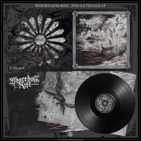 WHOREDOM RIFE "Nid: Hymner Av Hat" Gatefold 12"LP